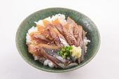 いわし漬け丼の具