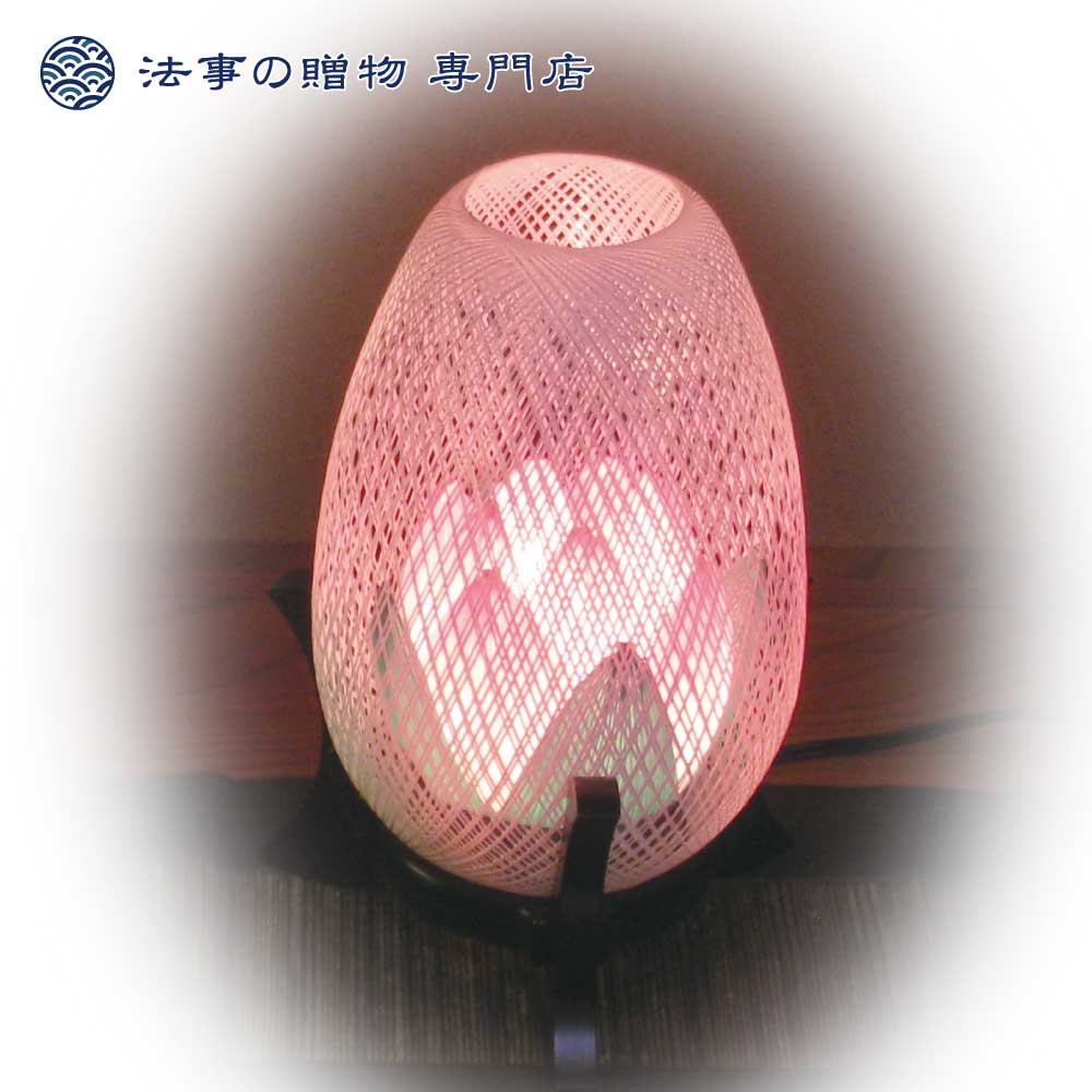 霊前灯　糸車 蓮華