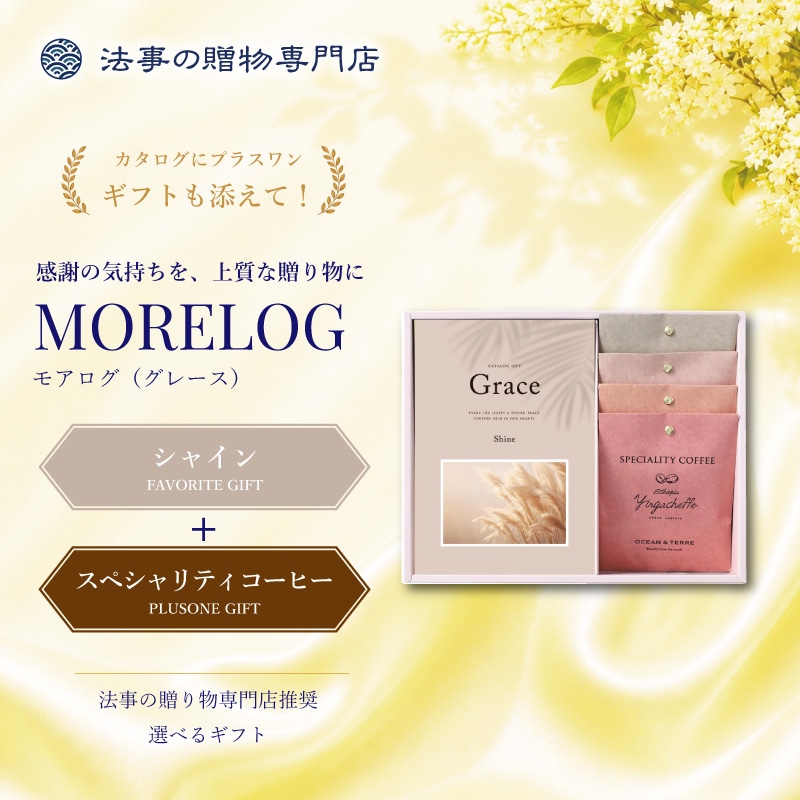 モアログ　グレイス　シャイン＋Speciality Coffeeセット