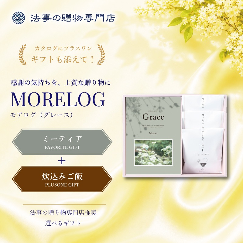 モアログ　グレイス　ミーティア＋炊込みご飯セット