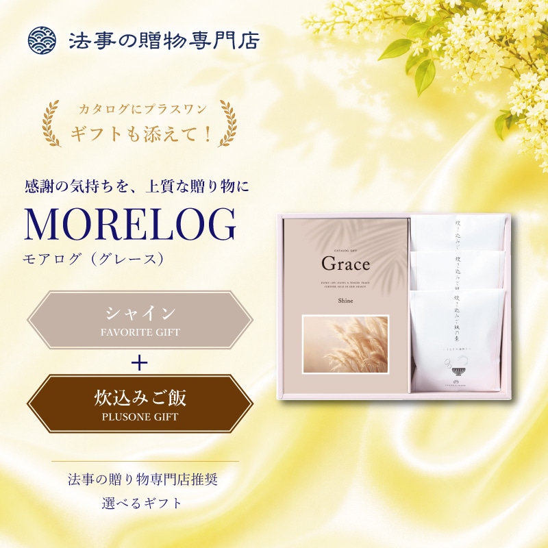モアログ　グレイス　シャイン＋炊込みご飯セット