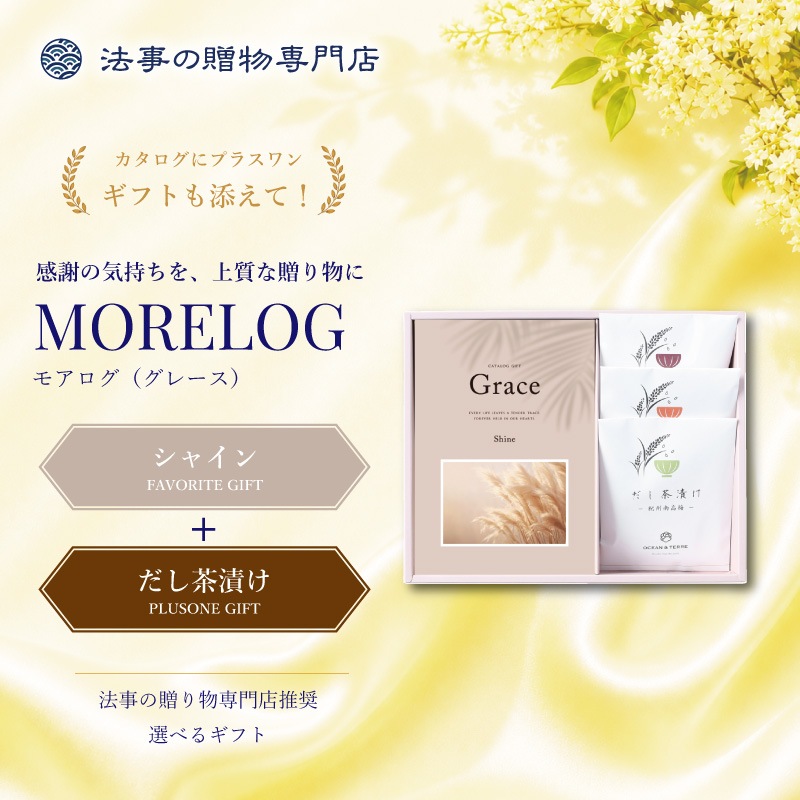 モアログ　グレイス　シャイン＋だし茶漬けセット