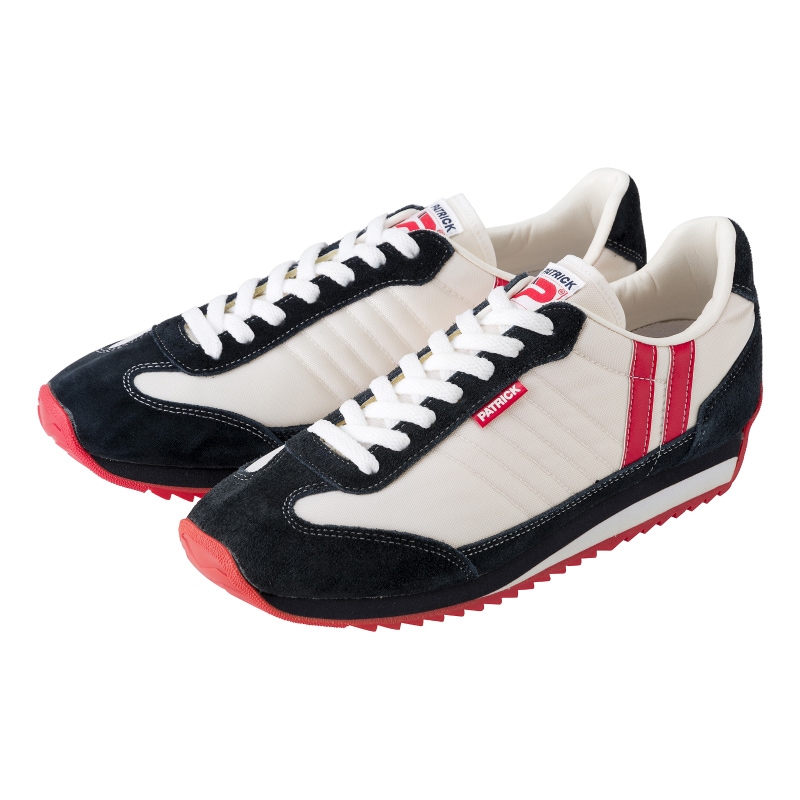 【定番モデル】パトリック PATRICK  スニーカーマラソン MARATHON 206878 WHT メンズ レディース 日本製 ホワイト系