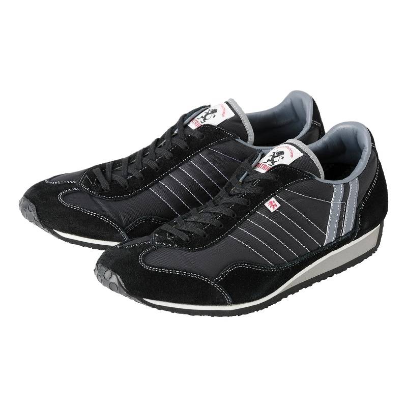 PATRICK スニーカースタジアム STADIUM 23011 メンズ レディース 日本製 ブラック/グレー系