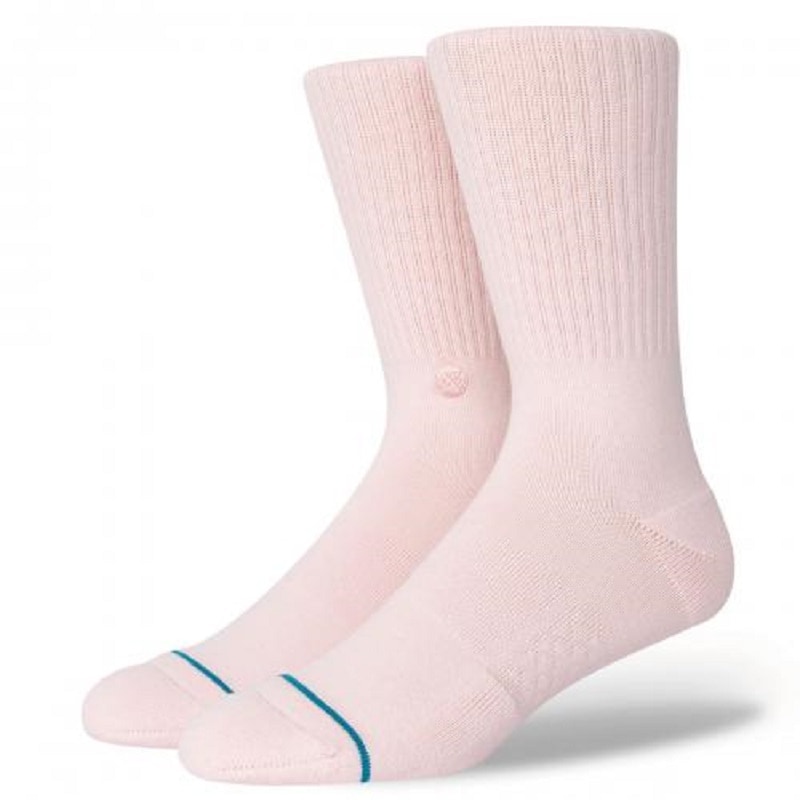 【21HOモデル】【スタンスソックス】【単色ソックス】STANCE 21HO スタンス ファッション アイコン ICON PINK M311D14ICO-PNK メンズ アパレル ピンク ライフスタイル