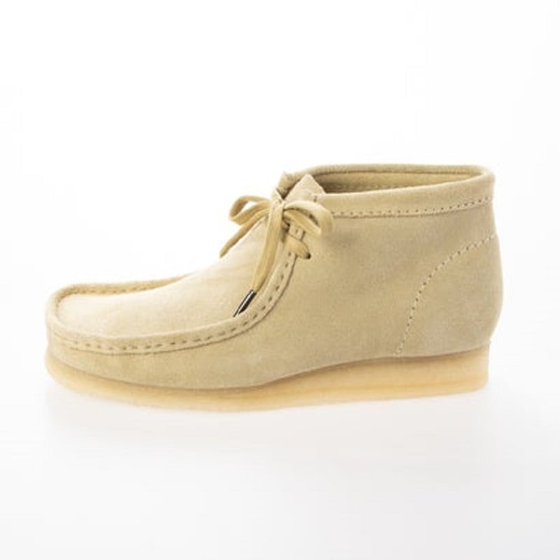 【送料無料】Clarks C/O W Wallabee Boot Maple Suede 26155520 メイプル スウェード-山男フットギア