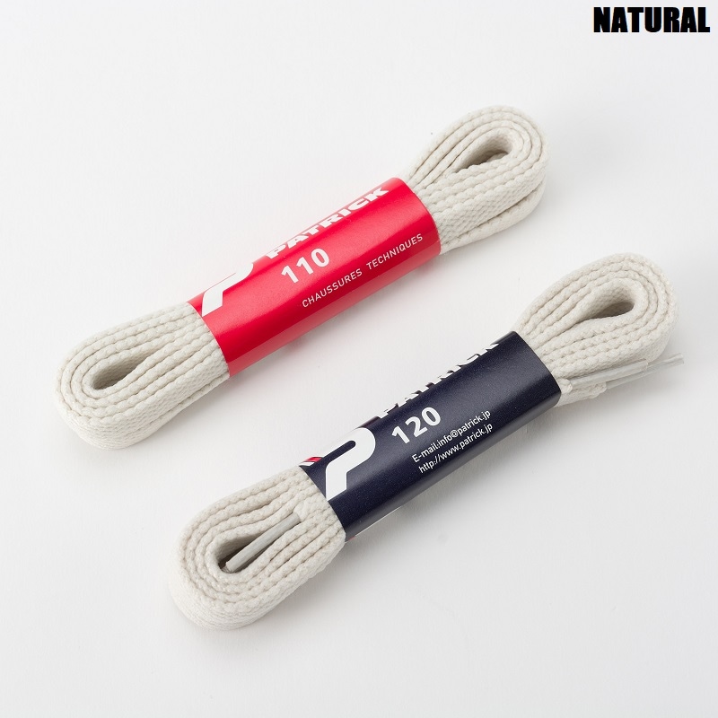 【パトリックPATRICK純正シューレース】【平紐/日本製 made in JAPAN】【全9色】【シューレース/靴紐/110cm企画】PATRICK C/O パトリック 靴紐 SHOE LACE (平紐) SL001-110