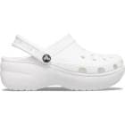 crocs C/O WOMEN'S CLASSIC PLATFORM CLOG White 206750-100