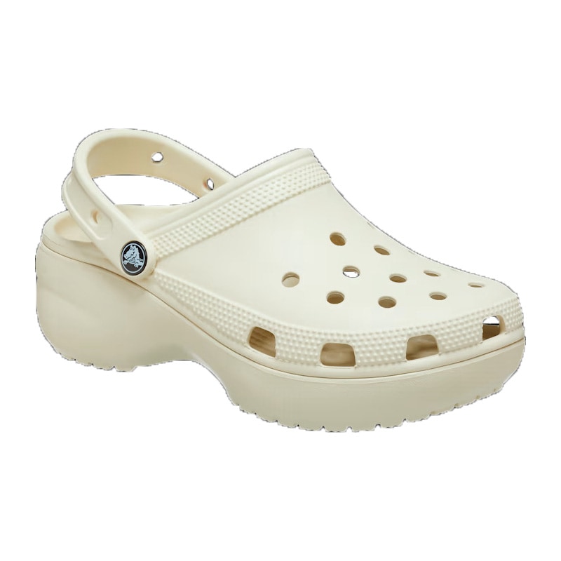 最高級 crocs C/O 206750-2Y2 Bone CLOG PLATFORM CLASSIC WOMEN'S スツール