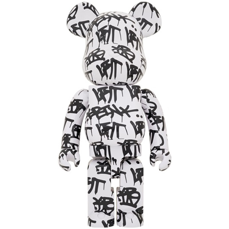 【フィギュア】【BE@RBRICK × LFYT × krink  】【1000%】Lafayette 22.7.23 BE@RBRICK LFYT KRINK 1000% WHITE LE222303