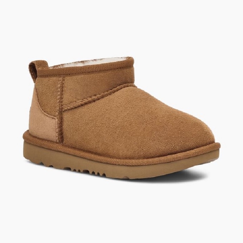 【セール30%OFF】UGG 22FW  KIDS' CLASSIC ULTRA MINI Chestnut 1130750K-CHE