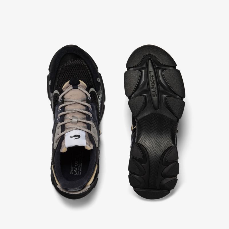 【クラシック】【ワニ】LACOSTE C/O ラコステ スニーカー L003 NEO 123 1 SMA 45SMA0001-075 メンズスニーカー Black/Navy