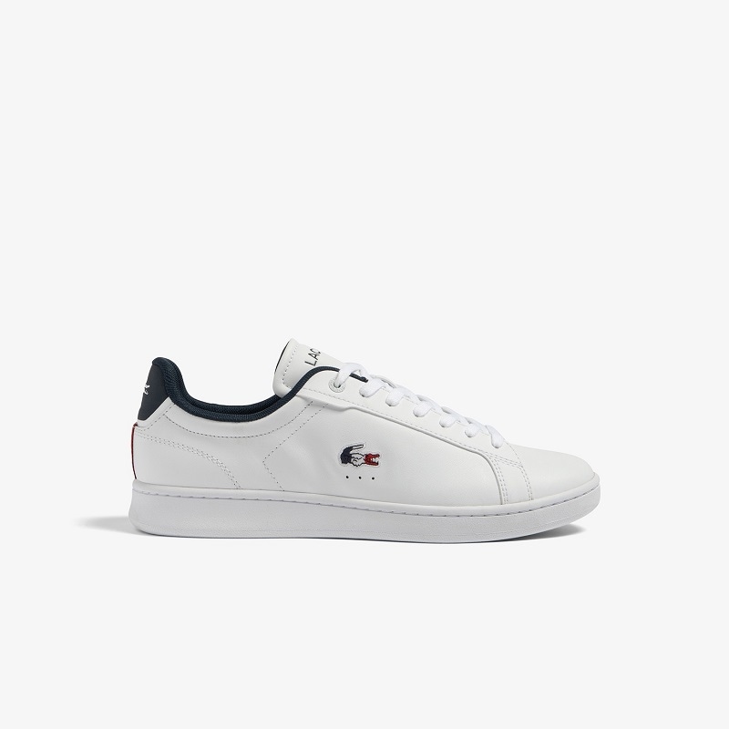 LACOSTE C/O CARNABY PRO TRI 123 1 SMA 45SMA0114-407 White/Navy/Red 【ローテクスニーカー】【クラシック】【ワニ】