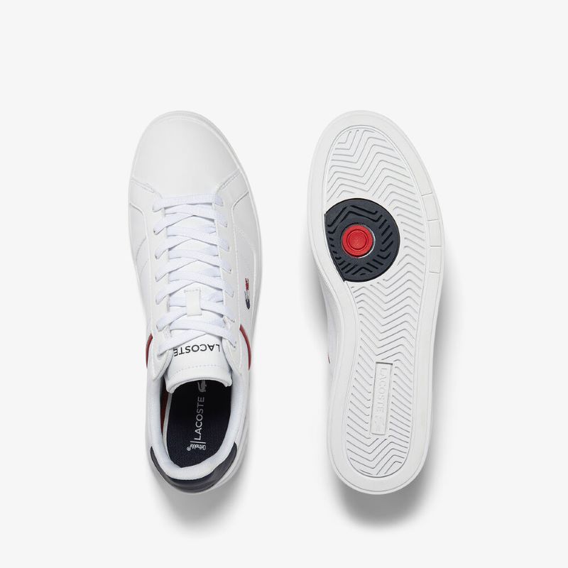 LACOSTE C/O EUROPA PRO TRI 123 1 SMA 45SMA0117-407 White/Navy/Red 【クラシック】【ワニ】