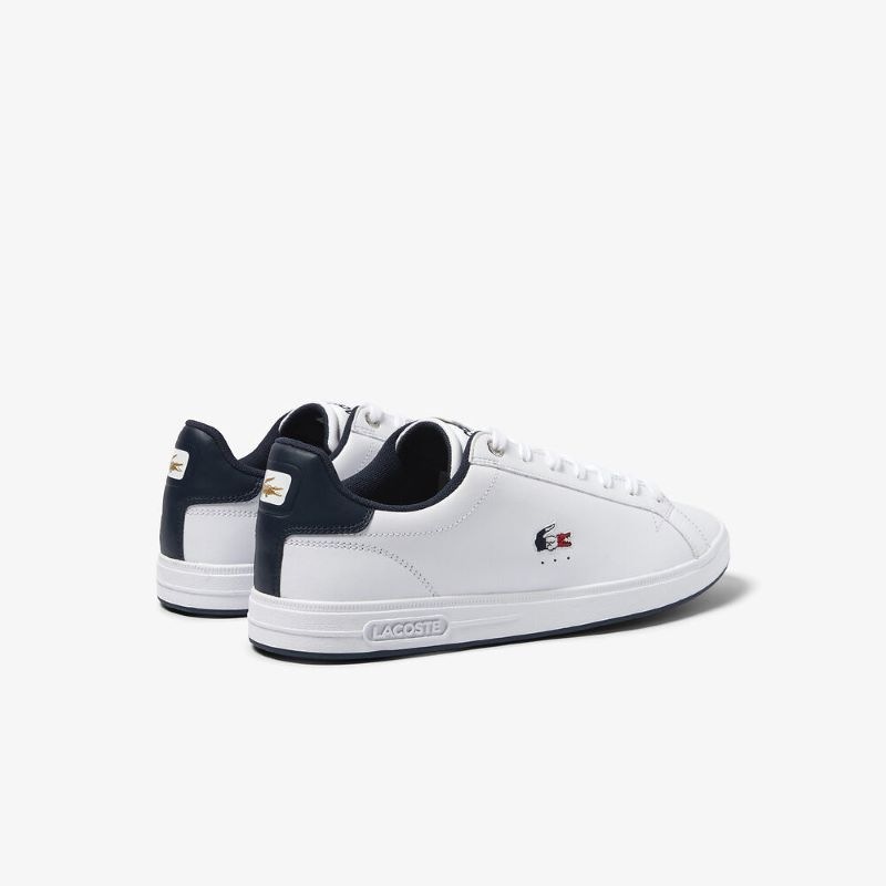 LACOSTE C/O GRADUATE PRO TRI 1231 SMA 45SMA0120-407 White/Navy/Red 【クラシック】【ワニ】