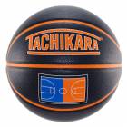 【7号球】【バスケットボール】【アウトドア用】TACHIKARA BASKETBALL タチカラ ボール WORLD COURT SB7-294 ブラック/オレンジ/ブルー 合成皮革