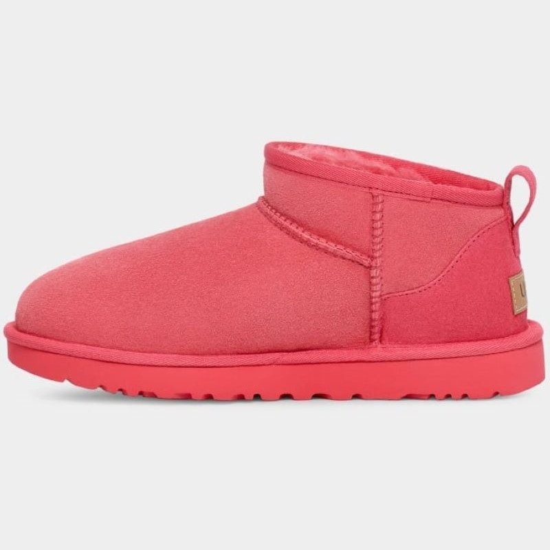 【23/24/25cm企画】UGG 23FW クラシックウルトラミニ W CLASSIC ULTRA MINI PINK GLOW 1116109-PGW ピンク