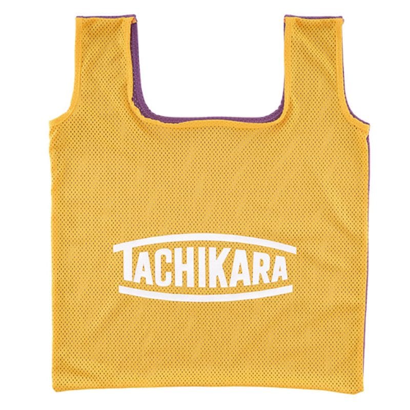 【ボールバッグ/ボールサック】TACHIKARA 23 タチカラアクセサリー ORIGINAL BALL SAC BS-047 パープル/イエロー