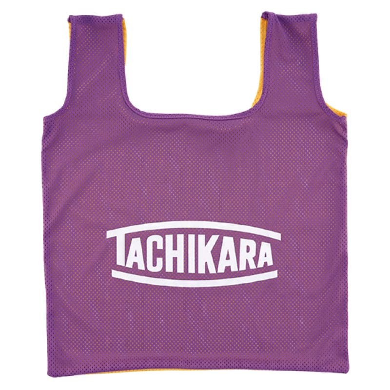 【ボールバッグ/ボールサック】TACHIKARA 23 タチカラアクセサリー ORIGINAL BALL SAC BS-047 パープル/イエロー