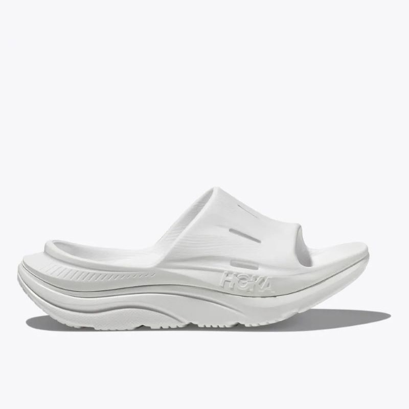 HOKA ONE ONE C/O U ORA RECOVERY SLIDE 3 1135061-WWH White/White 【リカバリースライド】【ライフスタイル】