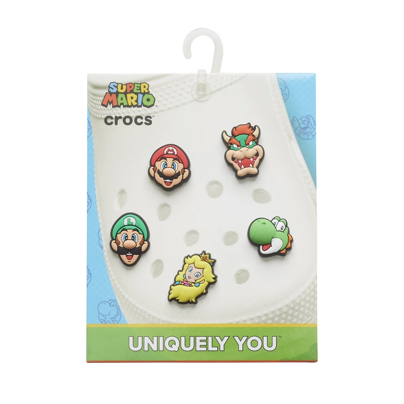 【ジビッツチャーム】【クロックス用アクセサリー】【スーパー マリオ】【5パック】crocs C/O クロックス ジビッツチャーム Jibbitz charms Super Mario 5 Pack 10007701 メンズ レディース キッズ アクセサリー