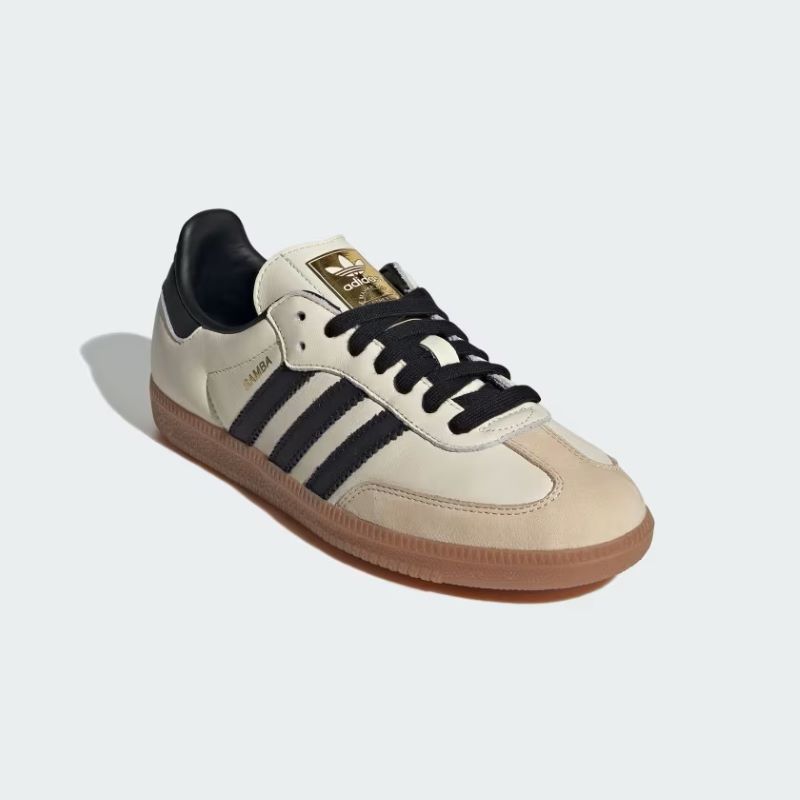 Adidas Samba クリーム/ブラック24.5 adidas C/O アディダス SAMBA OG W ID0478 レディーススニーカー