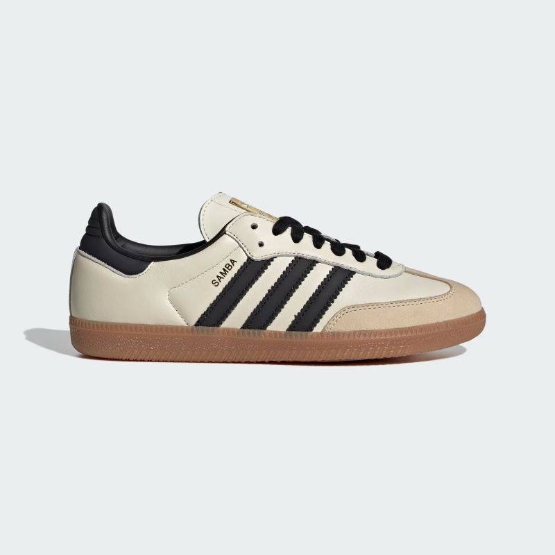 adidas C/O アディダス SAMBA OG W ID0478 レディーススニーカー クリームホワイト/コアブラック/サンドストレータ