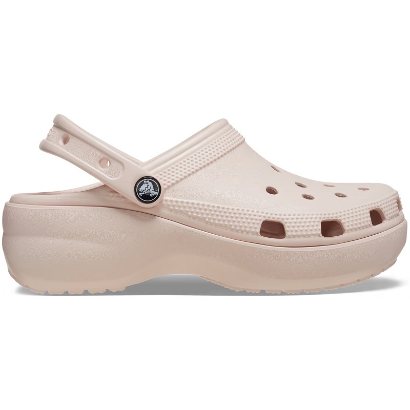 【厚底/4cm】【プラットフォームサンダル】crocs 24SU クロックス サンダル クラシック プラットフォーム クロッグ ウィメン CLASSIC PLATFORM CツLOG W Quartz 206750-6UR クォーツ