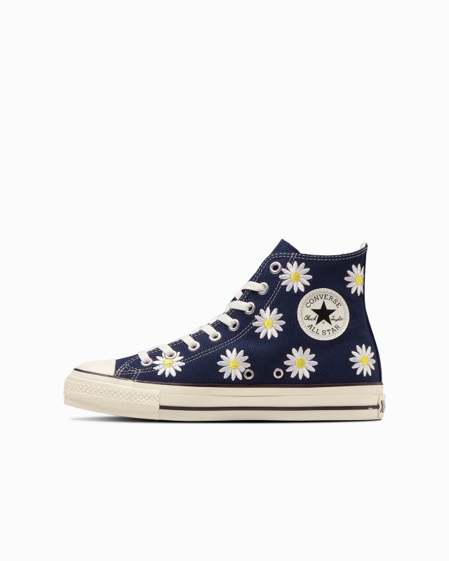 【セール40%OFF】CONVERSE 24.3.8 ALL STAR (R) DAISYFLOWER HI ダークブルー 31311230