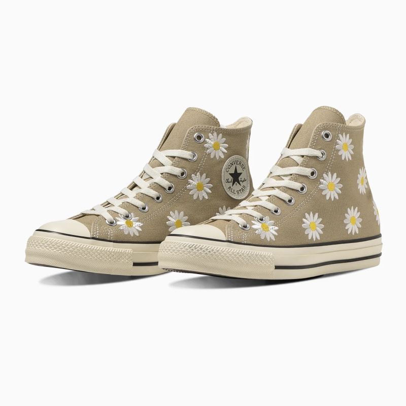 【セール40%OFF】CONVERSE 24.3.8 ALL STAR (R) DAISYFLOWER HI ベージュ 31311231