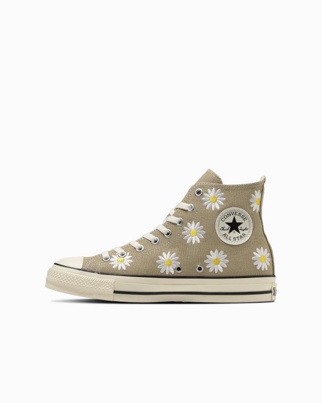 【セール40%OFF】CONVERSE 24.3.8 ALL STAR (R) DAISYFLOWER HI ベージュ 31311231