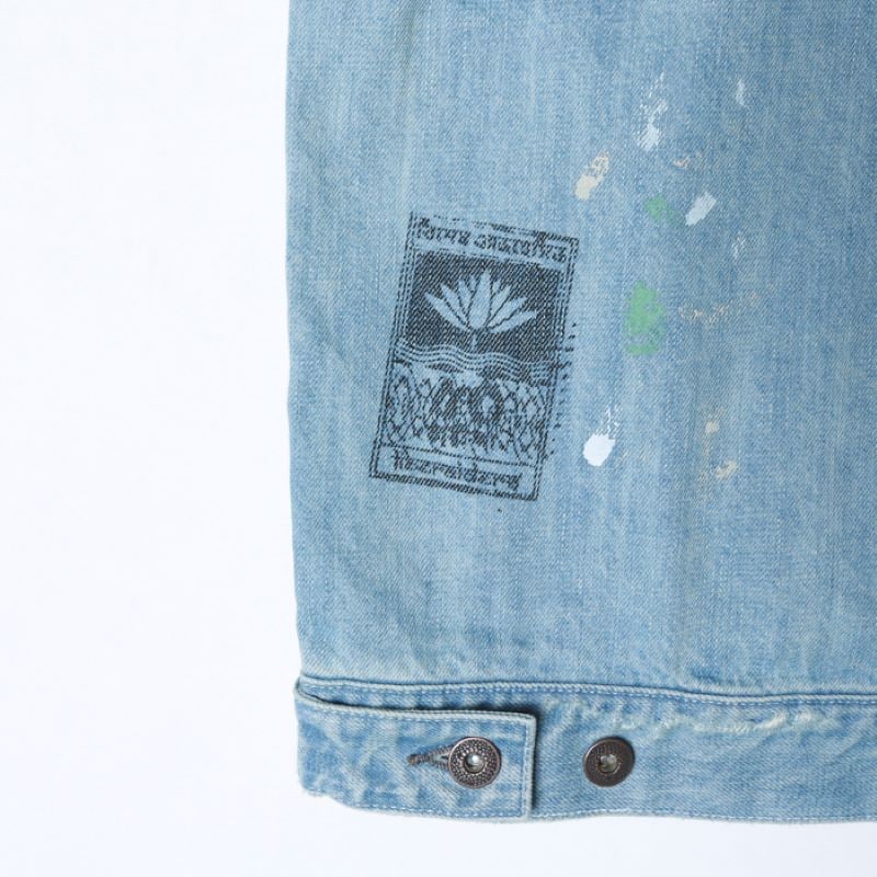 【送料無料】Liberaiders 23.2.9 STAMPED DENIM JACKET 700042401