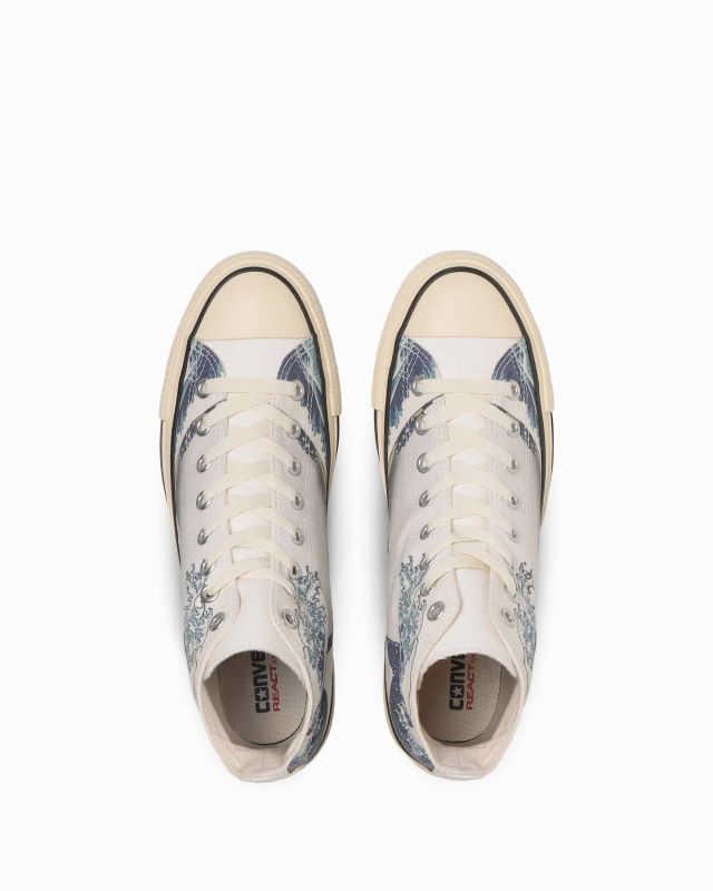 【セール30%OFF】CONVERSE 23.11.7 ALL STAR (R) UKIYOEPRINT HI ウエーブ 31310151