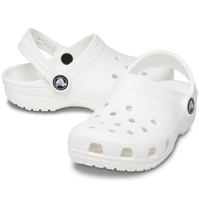 【トドラー】【クラシック】crocs C/O クロックス サンダル クラシック クロッグ トドラー TODDLERS' CLASSIC CLOG White 206990-100 ホワイト