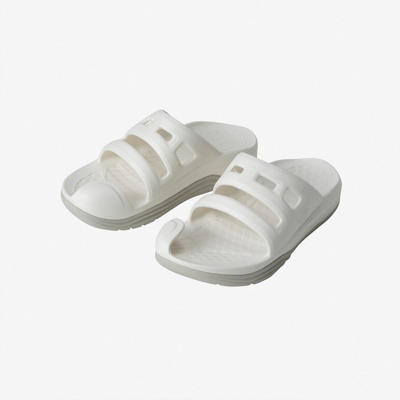 【セール50%OFF】THE NORTH FACE 24SS ザ・ノースフェイス リ アクティブ スライド RE-Activ SLIDE ガーデニアホワイト/サンドストーン NF52450-GS
