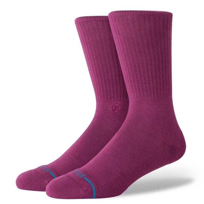 【スタンスソックス】【カジュアルソックス】STANCE C/O スタンス ソックス ICON BERRY M311D14ICO#BER M311D14ICO-BER ベリー