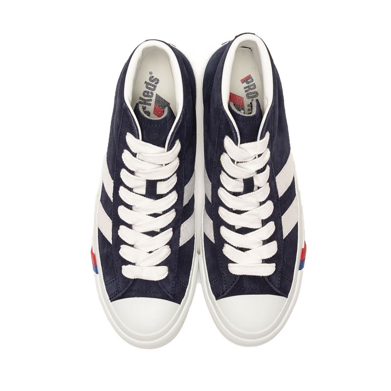 【プロケッズ/ロイヤルプラス/スウェード/Vibram】PRO-Keds C/O ROYAL PLUS SUEDE LO NAVY PN1021NV ネイビー