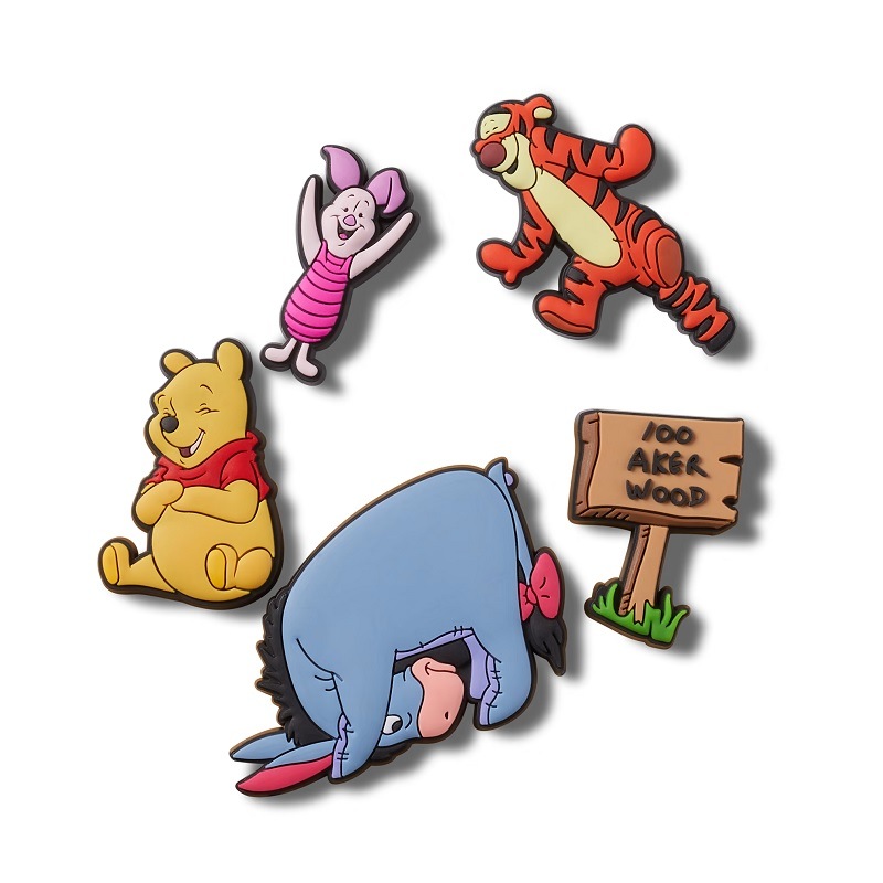【ジビッツチャーム】【クロックス用アクセサリー】crocs C/O クロックス ジビッツチャーム くまのプーさん 5 パック Jibbitz charms WINNIE THE POOH 5 PACK 10011268 アクセサリー