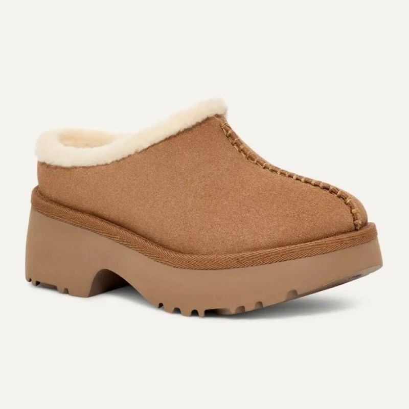 UGG 24AW 8/1 W NEW HEIGHTS COZY CLOG CHESTNUT 1162510-CHE チェスナッツ
