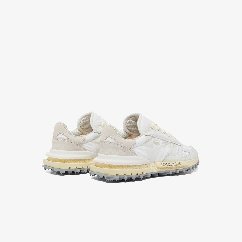 【クラシック】【ワニ】LACOSTE 24FW ラコステ スニーカー W ELITE ACTIVE 224 3 SFA WHT/LT YLW 48SFA0075-2H8 レディーススニーカー