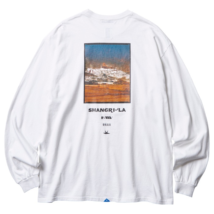 Liberaiders 24FW 8/30 MAW PHOTO L/S TEE 785042403 ブラック ホワイト 785042403-BLK 785042403-WHT