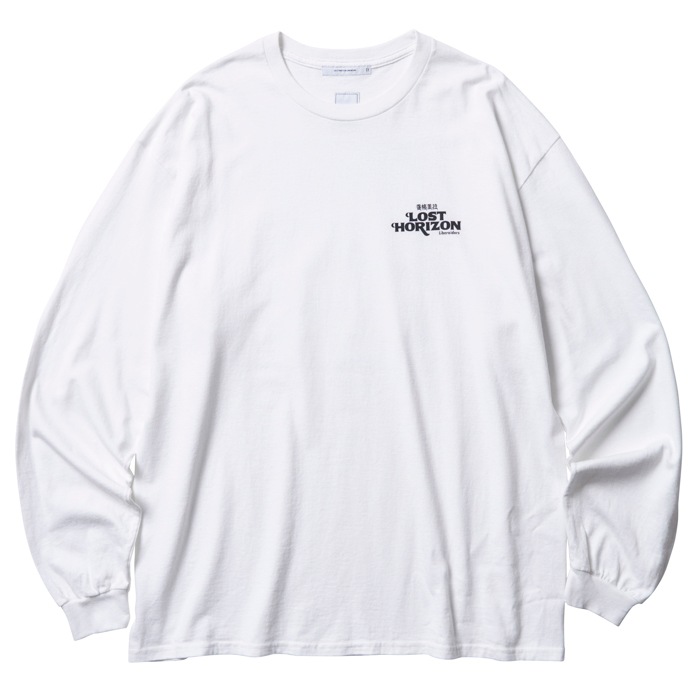 Liberaiders 24FW 8/30 MAW PHOTO L/S TEE 785042403 ブラック ホワイト 785042403-BLK 785042403-WHT