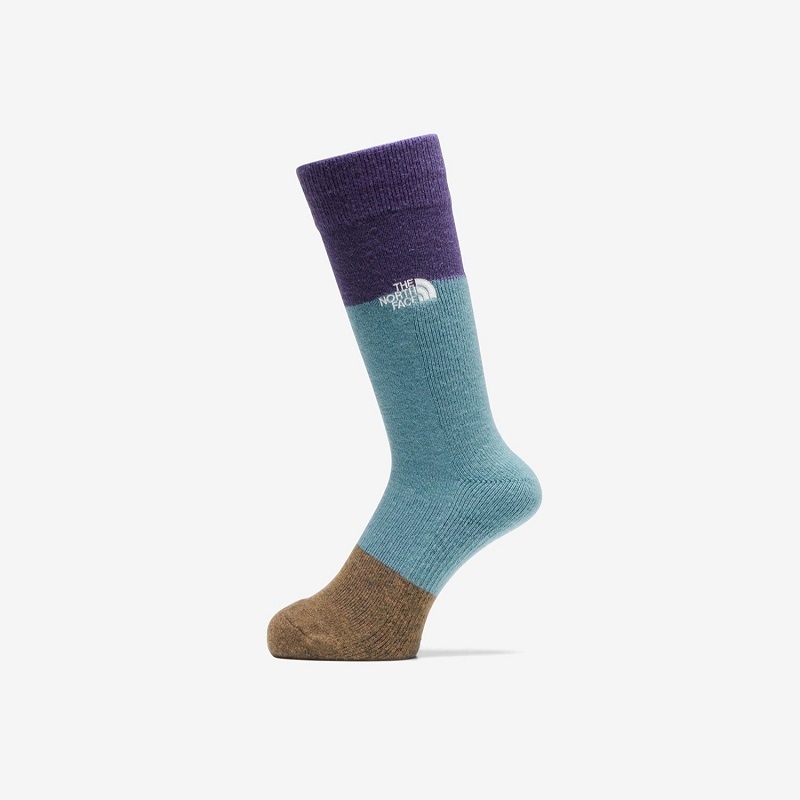 【セール30%OFF】THE NORTH FACE F24 ザ・ノースフェイス ハイカーズ クルー Hikers' Crew エターナルパープルxアルジーブルー NN82422-EA