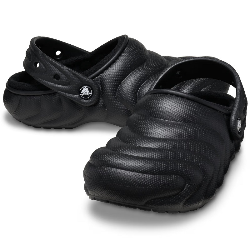 crocs 24HO CLASSIC LINED OVERPUFF CLOG Black 210059-001
