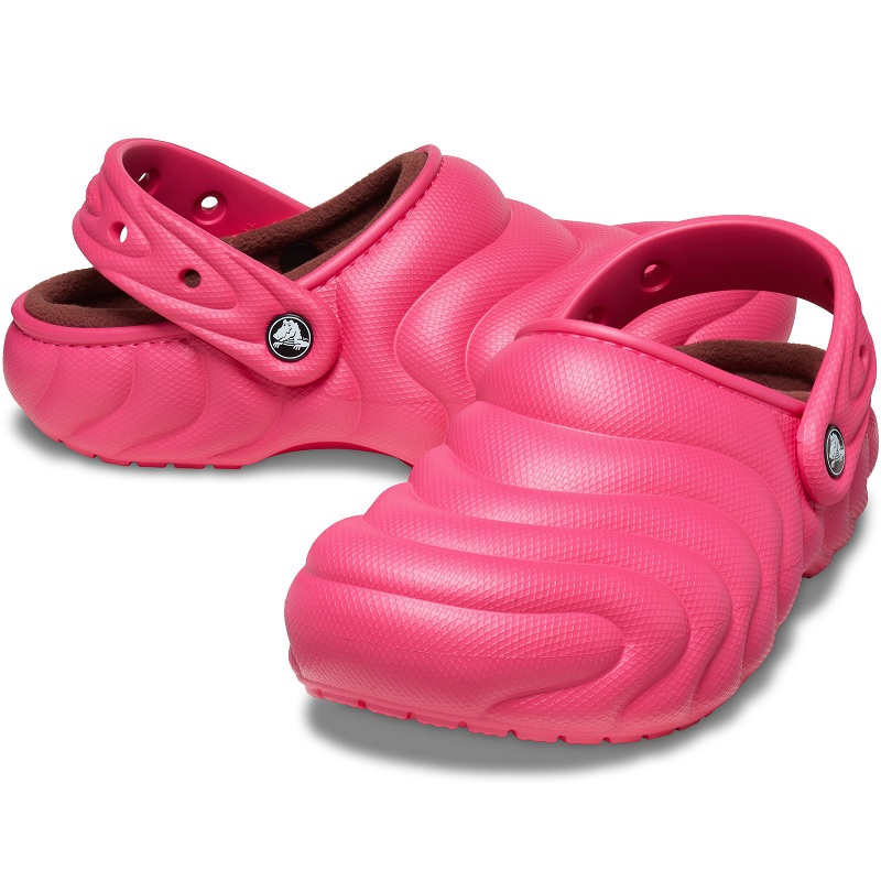 crocs 24HO CLASSIC LINED OVERPUFF CLOG Dragon Fruit 210059-6ZQ