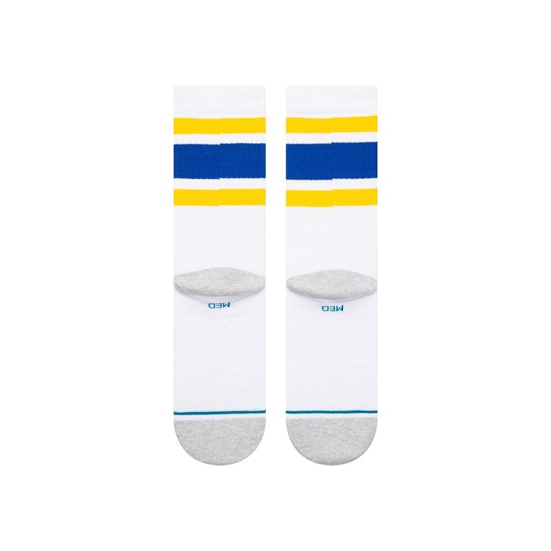 【NBA チームソックス】【ゴールデンステート・ウォリアーズ】STANCE 24FW スタンス チューブ GSW TUBE GSW A555C24TWA#WHT A555C24TWA-WHT ホワイト