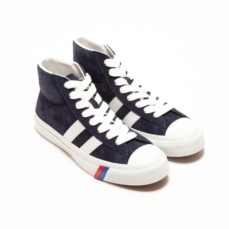PRO-Keds C/O ROYAL PLUS SUEDE HI NAVY PN1121NV ネイビー