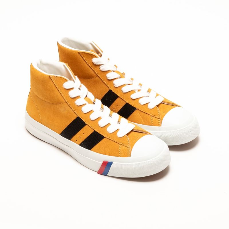 PRO-Keds C/O ROYAL PLUS SUEDE HI MUSTARD PN1121MU マスタード