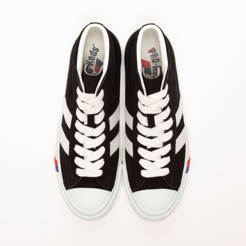 PRO-Keds C/O ROYAL PLUS SUEDE HI BLACK PN1121BK ブラック