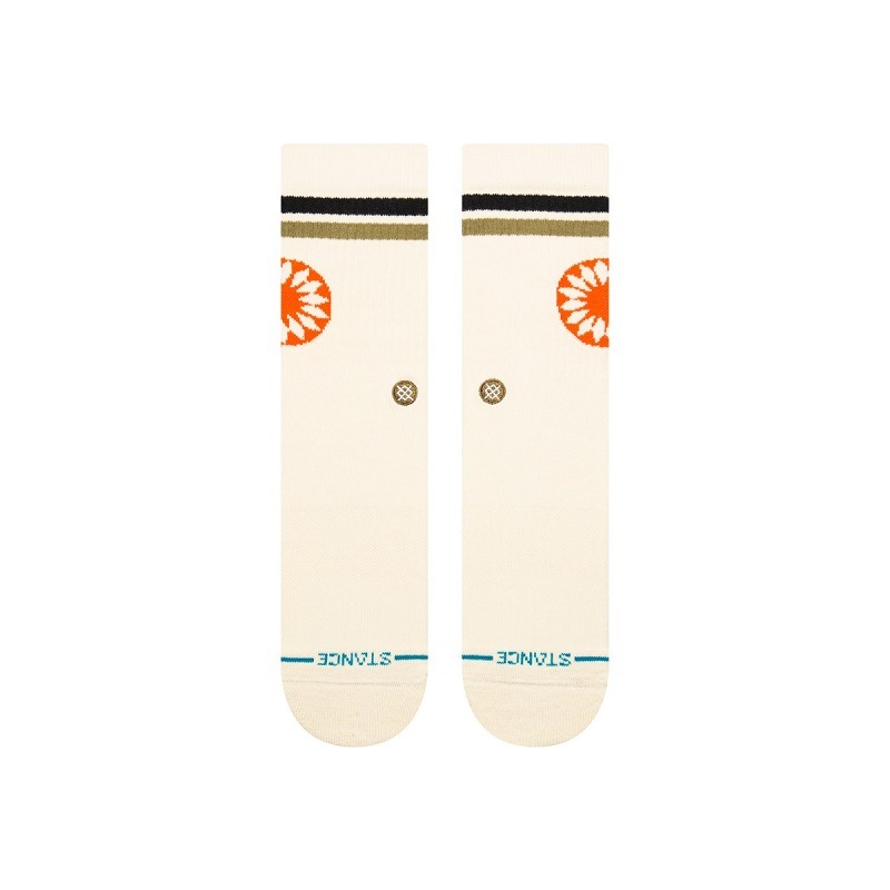 【カジュアルソックス】STANCE 24FW スタンス サン ダイアル クルー SUN DIAL CREW A556C24SUN#CRM A556C24SUN-CRM クリーム